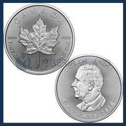 5 Dollari Argento Fdc (1 oz) - Foglia di Acero - Canada - 2026