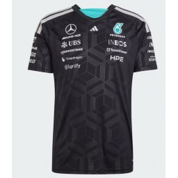 T-shirt Mercedes AMG Petronas F1 Team Driver - 2026 - Black