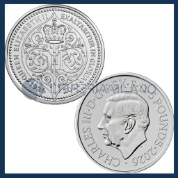 5 Sterline Argento Proof - Centenario nascita Regina Elisabetta II - Regno Unito - 2026