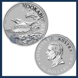 15 Dollari Platino Fdc (1/10 oz) - Kookaburra - Australia - 2026