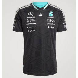 T-shirt Mercedes AMG Petronas F1 Team Driver Authentic - 2026 - Black