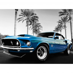 Blue Lightning, Santa Barbara, California - Poster
