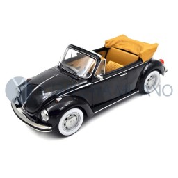 Volkswagen Beetle 1303 Cabriolet - 1972 - Black - Scala 1/18 - Norev