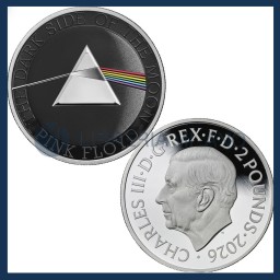 2 Pounds Silver Proof (1 oz) - Pink Floyd - A music Legend - 2026