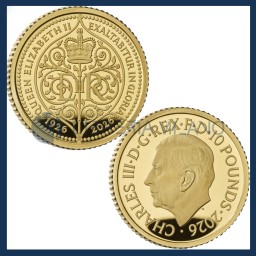 10 Gold Proof Pounds (1/10 oz) - 100th Anniversary of the Birth of Queen Elizabeth II - United Kingdom - 2026