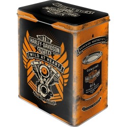 Box in Metallo - Harley-Davidson - Wild At Heart