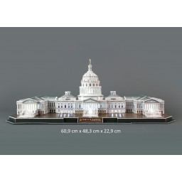 Campidoglio Washington - LED 3D Puzzle