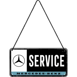 Tin Sign - Mercedes-Benz - Service